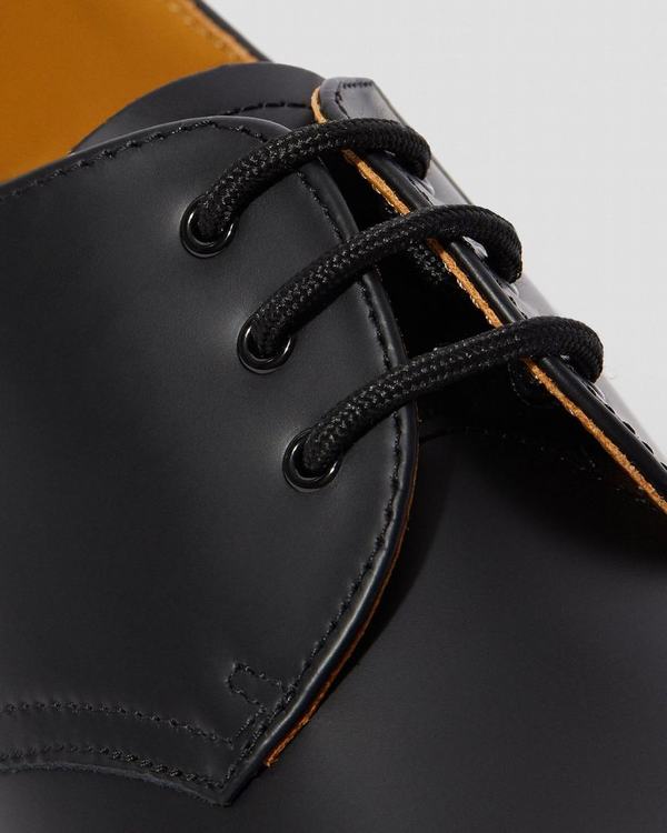 Dr Martens Dámské Polobotky 1461 Narrow Fit Smooth Černé, CZ-721689